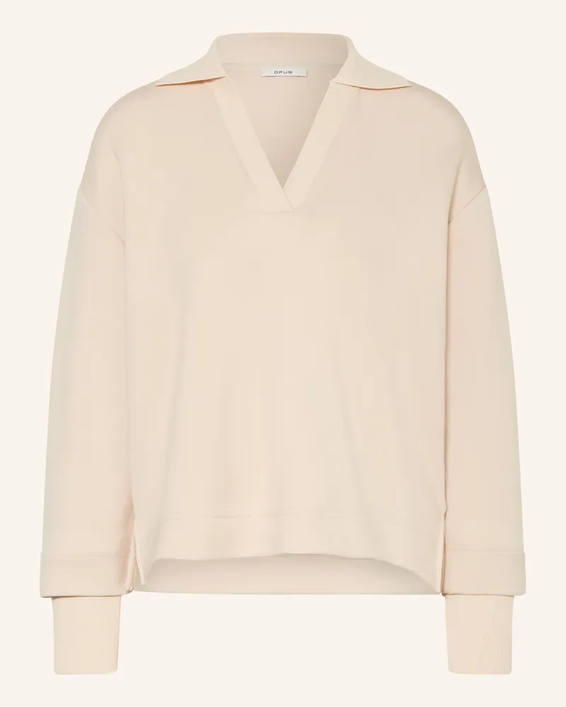 OPUS Sweatshirt Gyha weiss Ecru