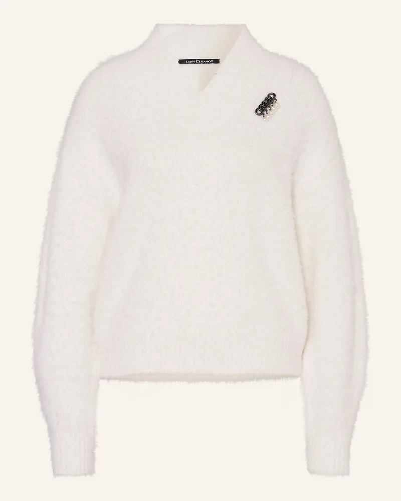 Luisa Cerano Pullover Weiss