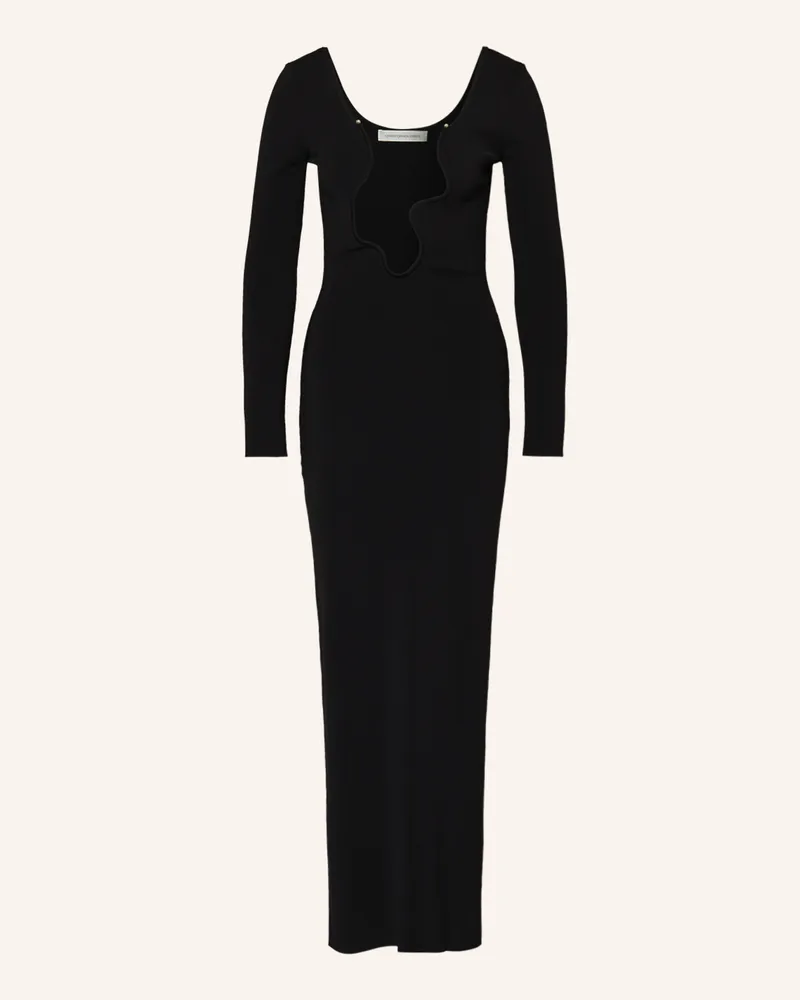 Christopher Esber Kleid Salacia schwarz Schwarz