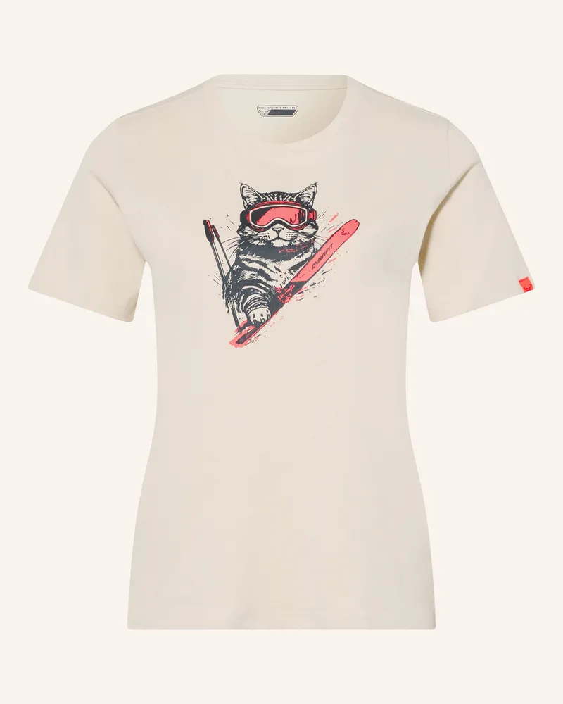 Dynafit T-Shirt Graphic Cotton weiss Beige