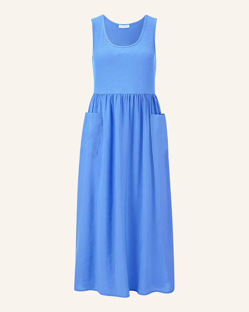 Rich&Royal Kleid im Materialmix Blau