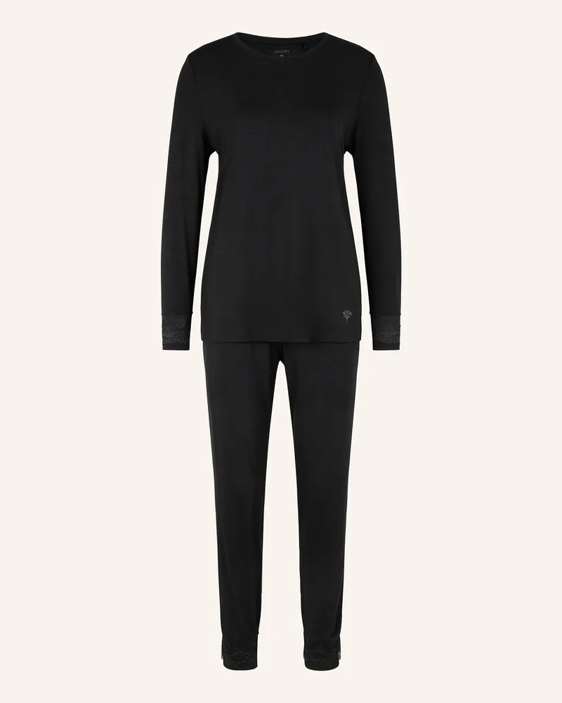 JOOP! Pyjama schwarz Schwarz