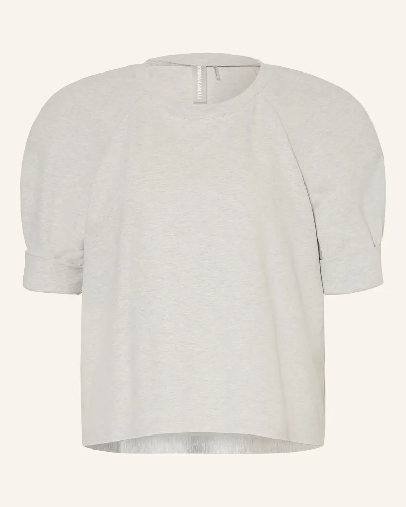 Norma Kamali Sweatshirt grau Hellgrau