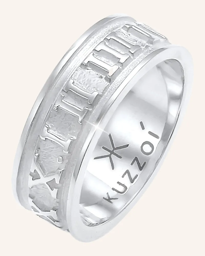 KUZZOI Ring silber Silber