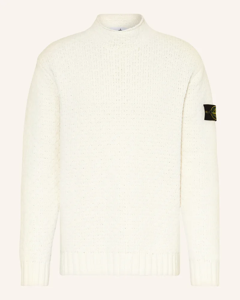 Stone Island Pullover weiss Creme