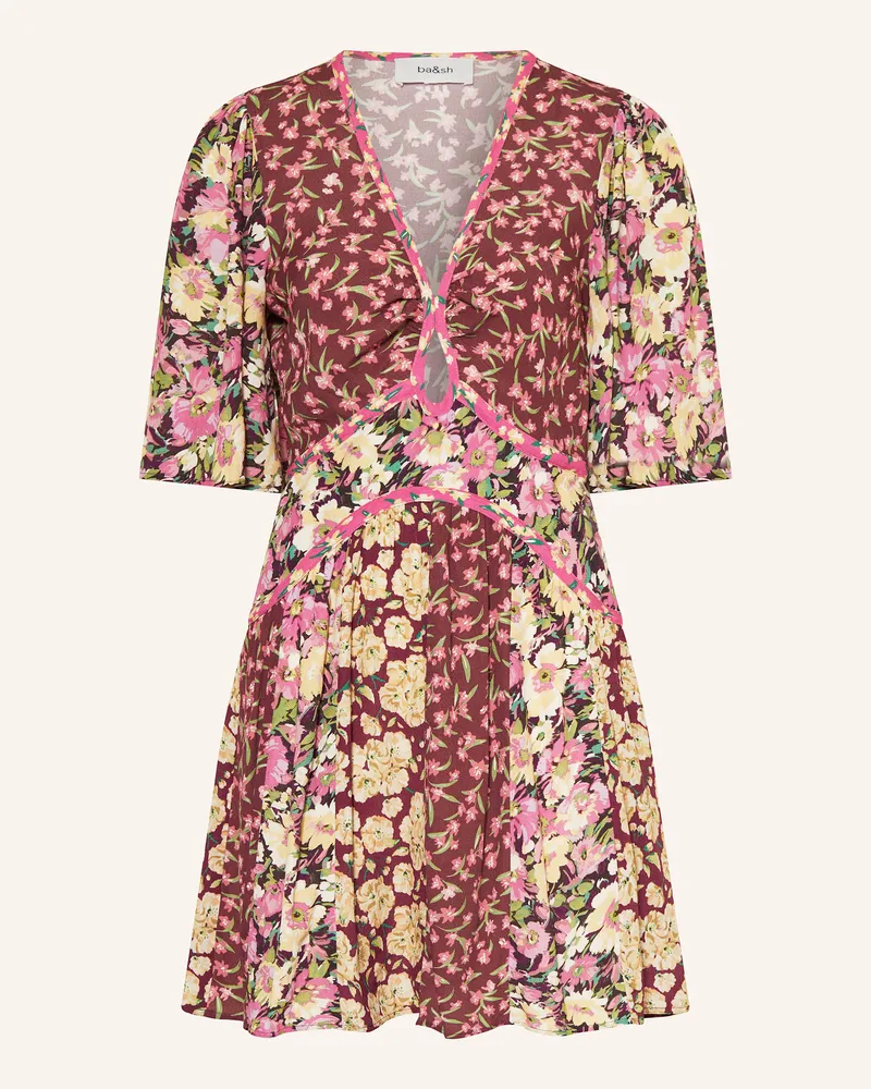 ba&sh Kleid INDREA Dunkelrot