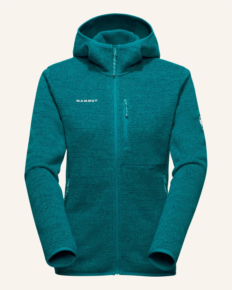 Mammut Midlayer Jacke ARCTIC IV mit Kapuze Grün