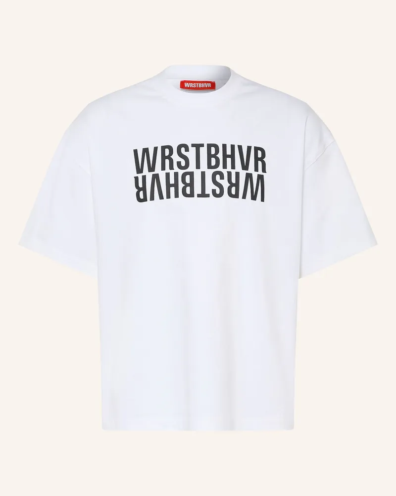 WRSTBHVR T-Shirt Rasmus v2 weiss Weiss