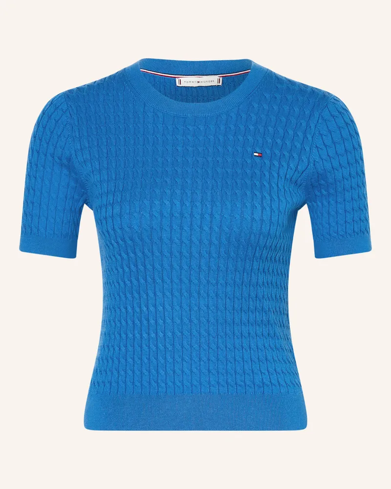 Tommy Hilfiger Strickshirt Blau