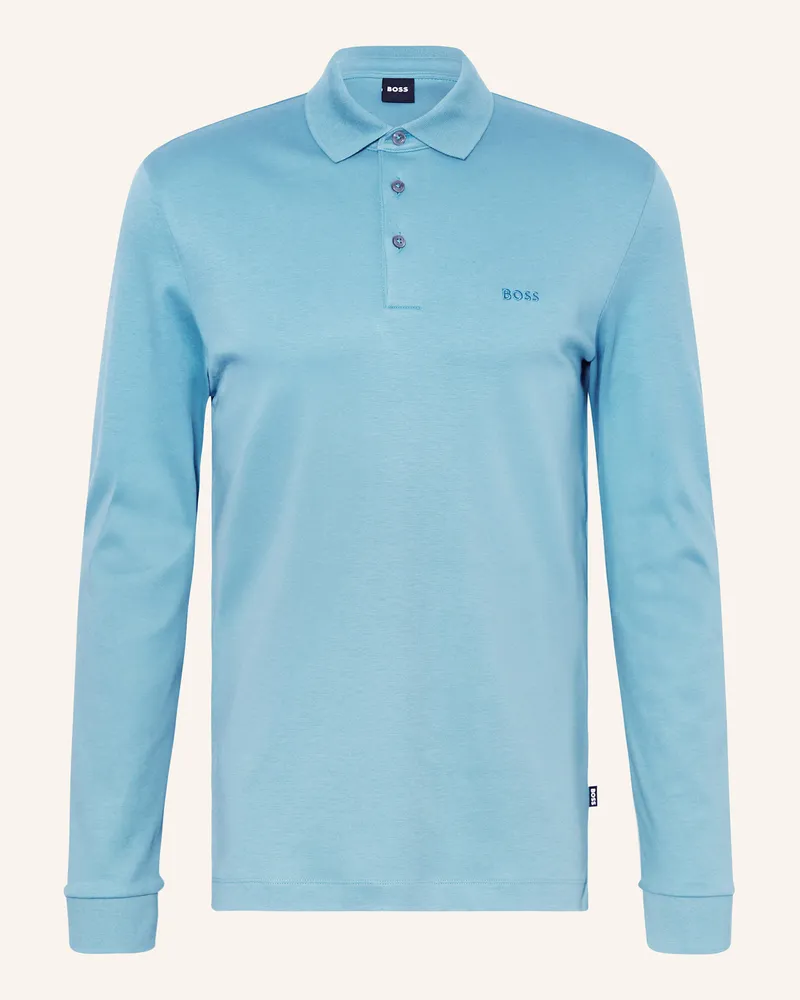 HUGO BOSS Jersey-Poloshirt PADO Hellblau