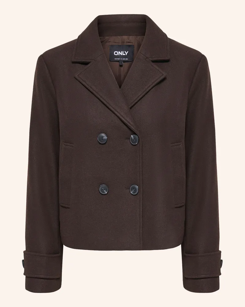 only Cabanjacke braun Dunkelbraun