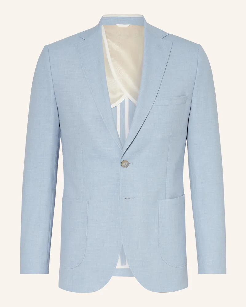 paul Anzugsakko Slim Fit blau 610