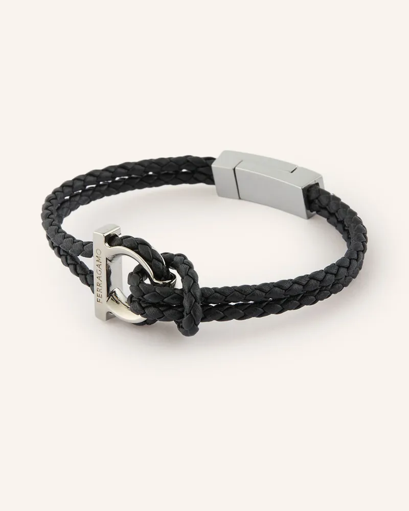 Ferragamo Armband schwarz Schwarz