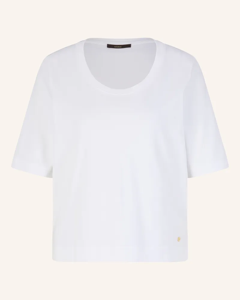 windsor. T-Shirt Weiss
