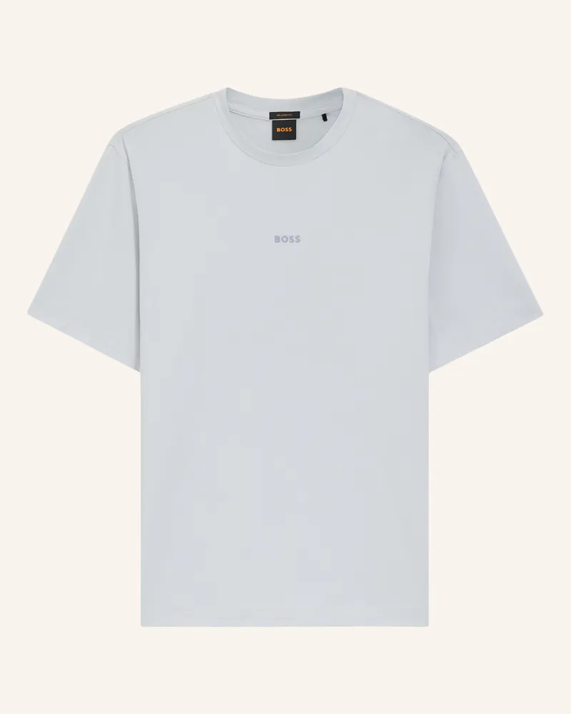 HUGO BOSS T-Shirt Tchup grau Hellgrau