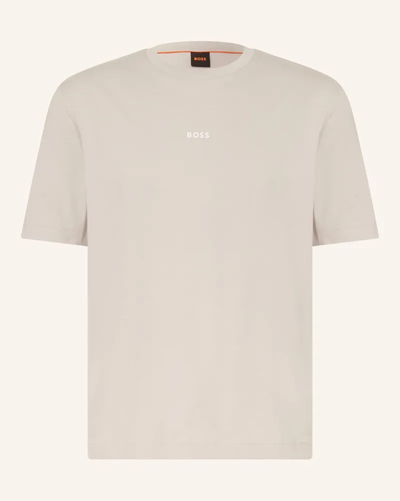 HUGO BOSS T-Shirt Tchup grau Hellgrau