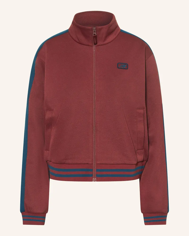 New Balance Piqué-Trainingsjacke POST SEASON Dunkelrot