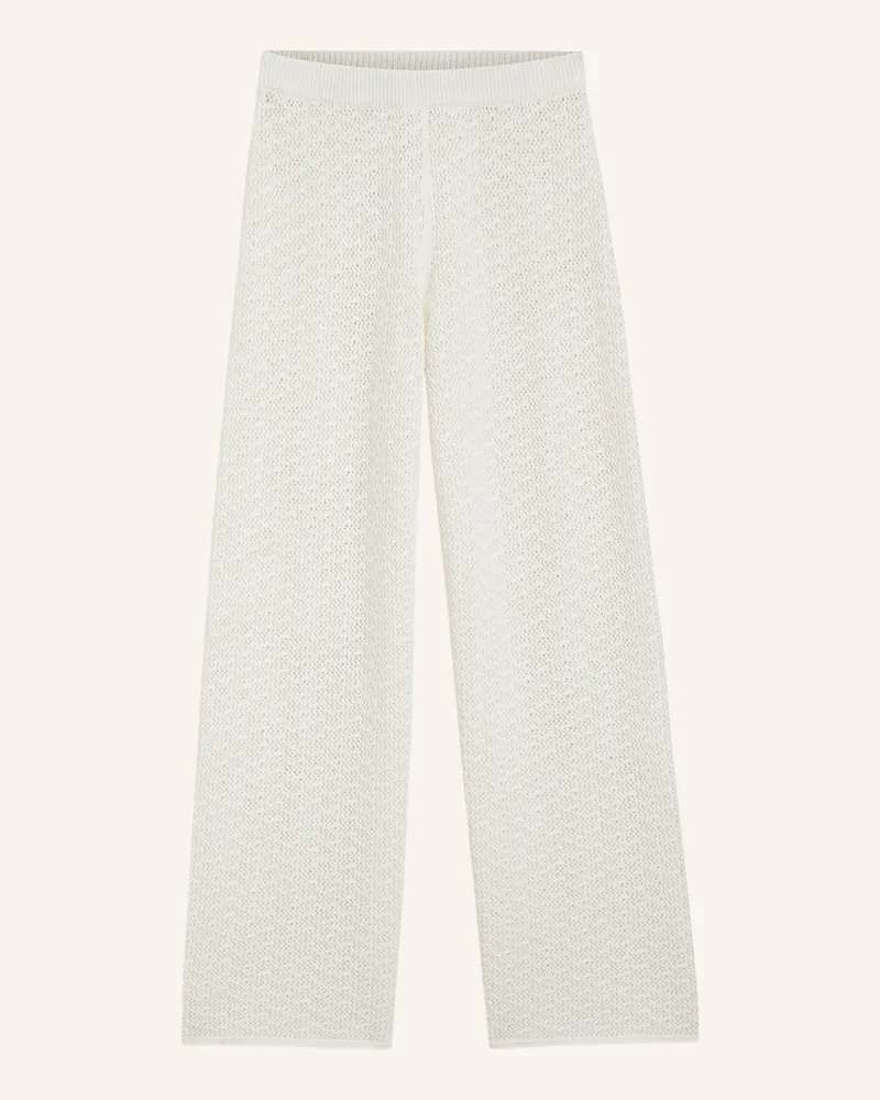 HUGO BOSS Casual Hose Fangrove 100% Not Applicable beige Weiss