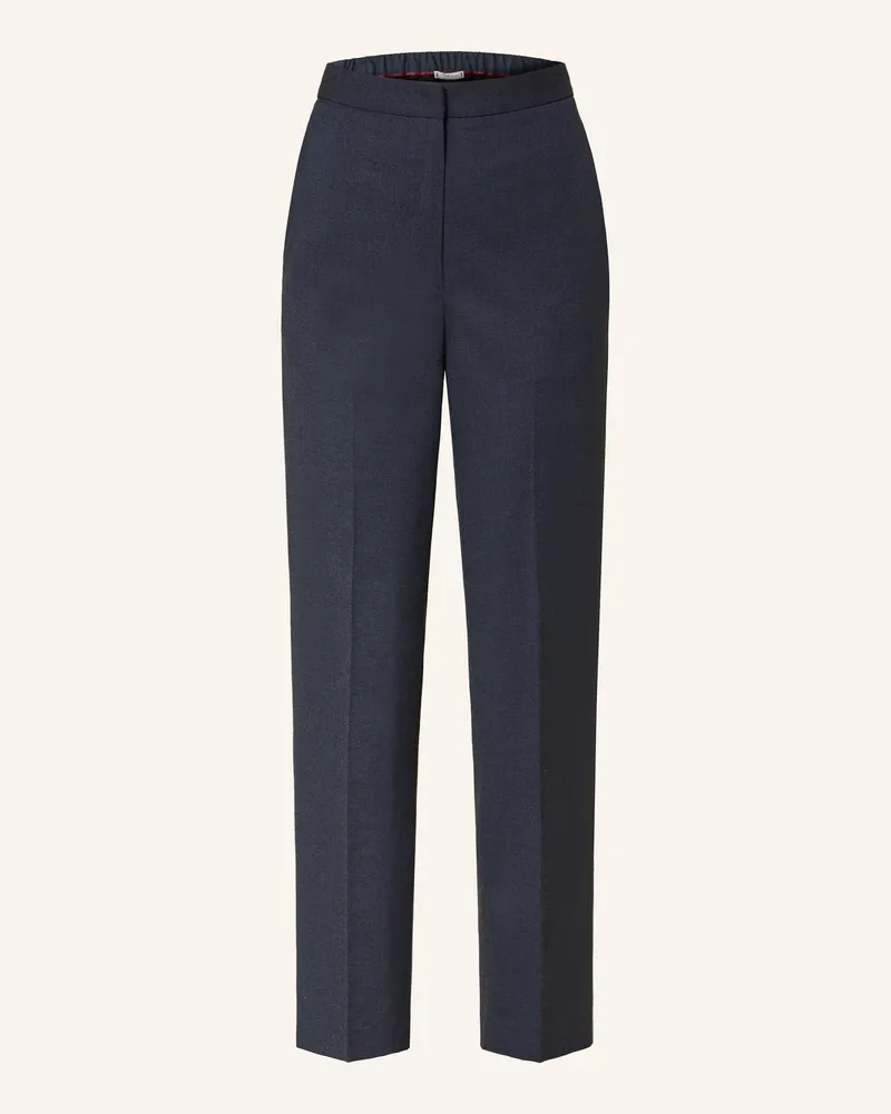 Tommy Hilfiger Flanellhose Dunkelblau