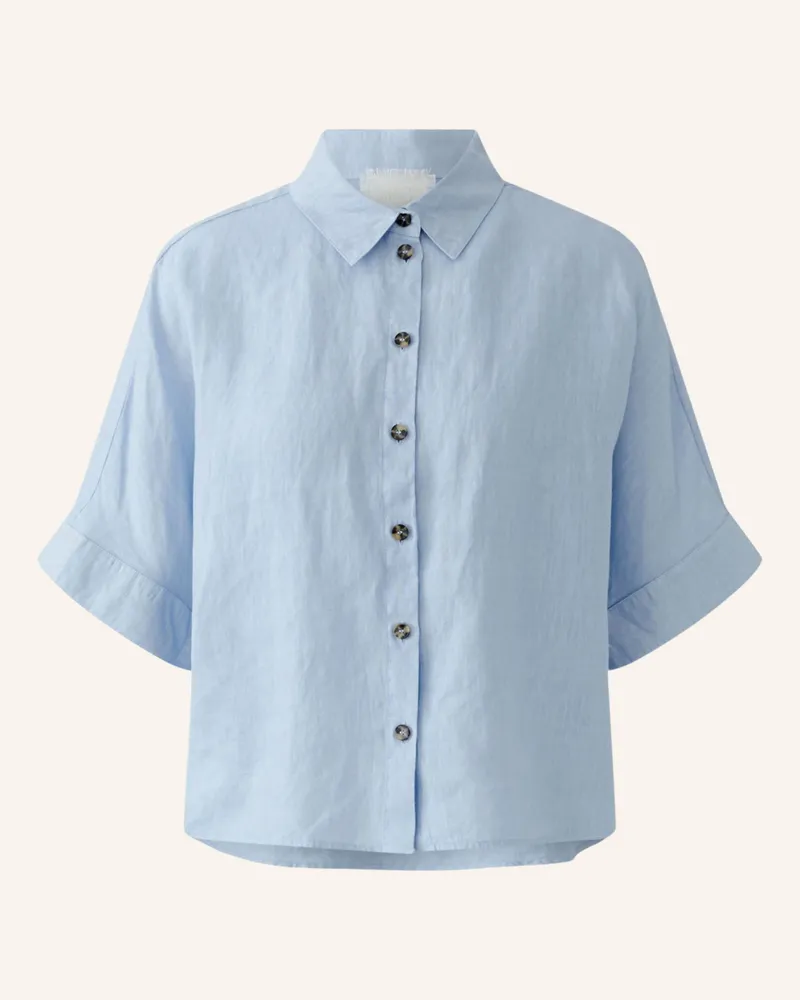 Oui  Bluse blau Blau