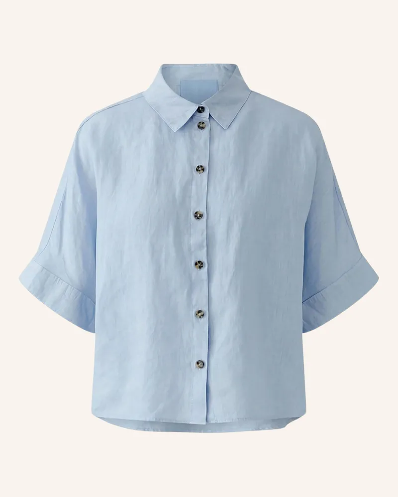 Oui  Bluse blau Blau
