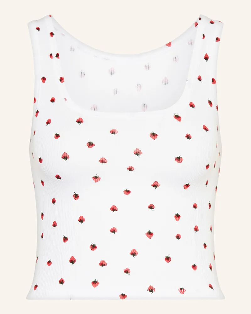 SKIMS Lounge-Top COTTON RIB Creme