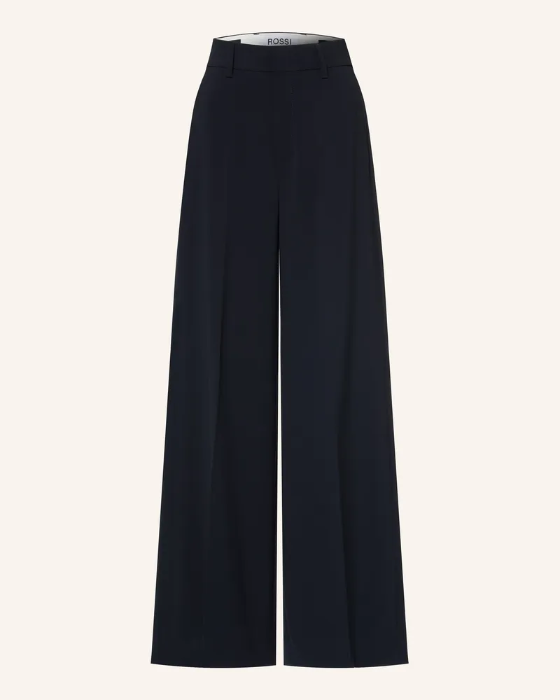 Rossi Marlenehose Ivon blau Schwarz