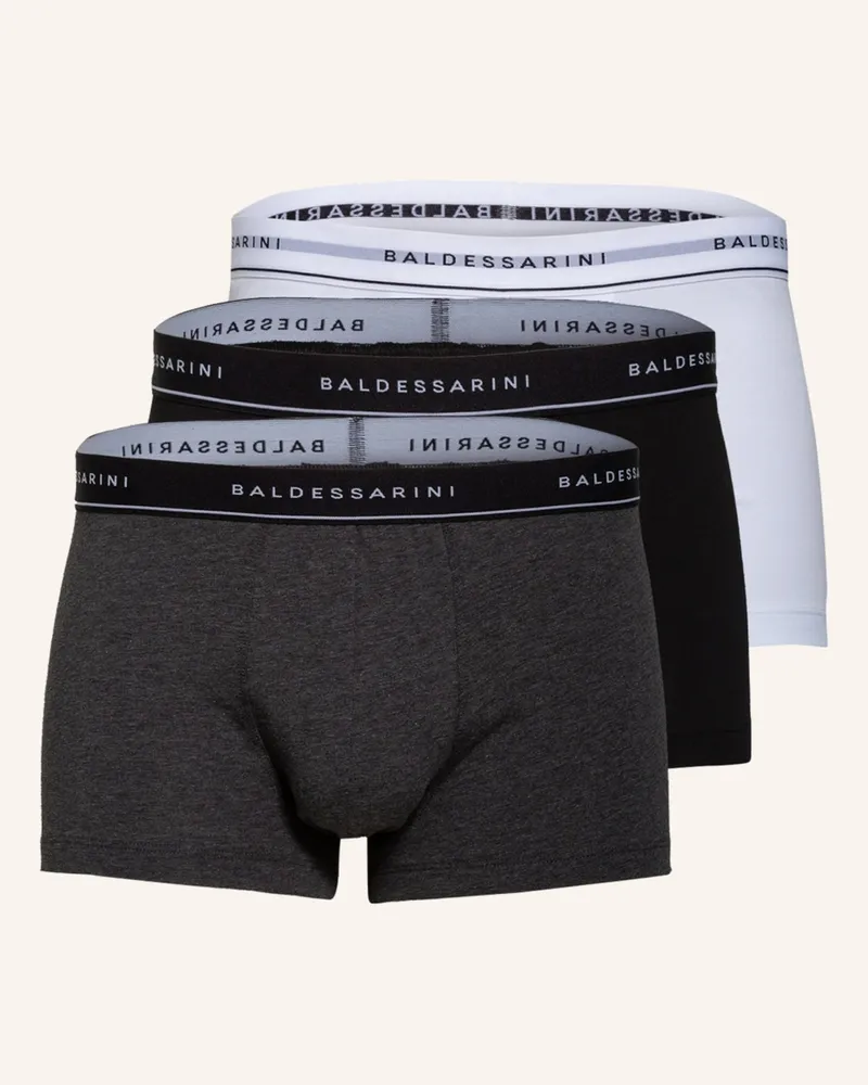 Baldessarini 3er-Pack Boxershorts Schwarz