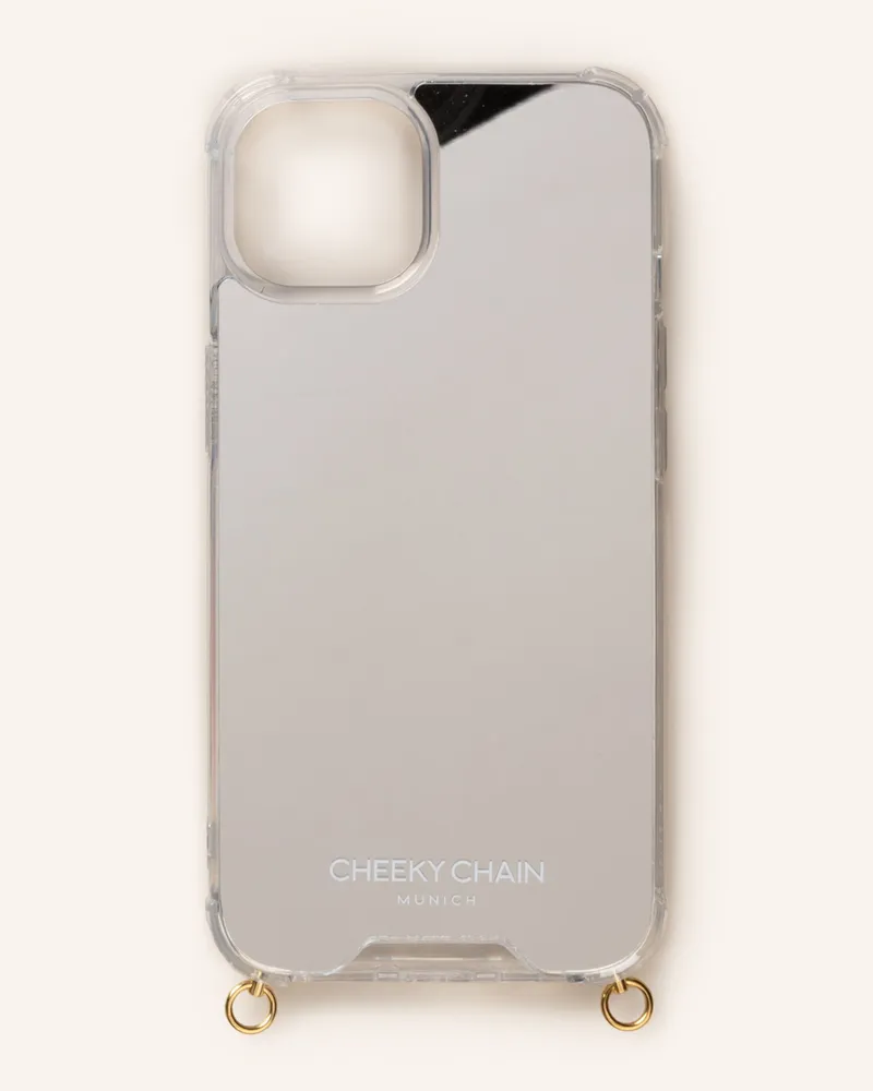 Cheeky Chain Munich Smartphone-Hülle silber Silber