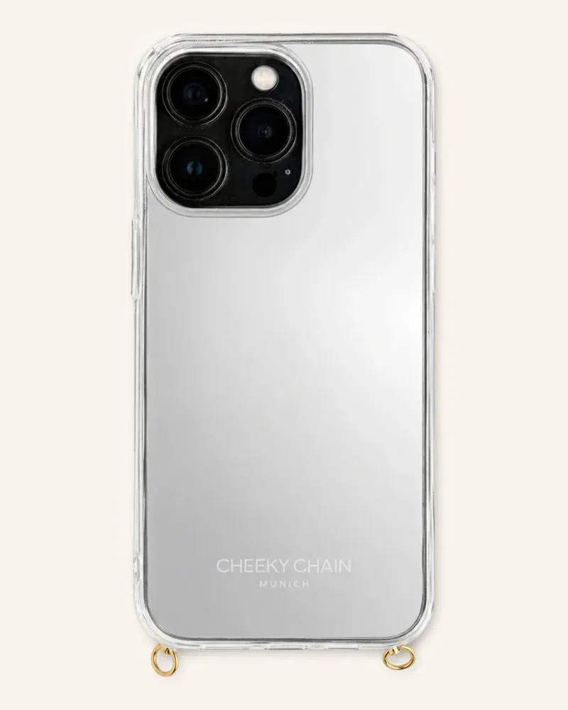 Cheeky Chain Munich Smartphone-Hülle silber Silber