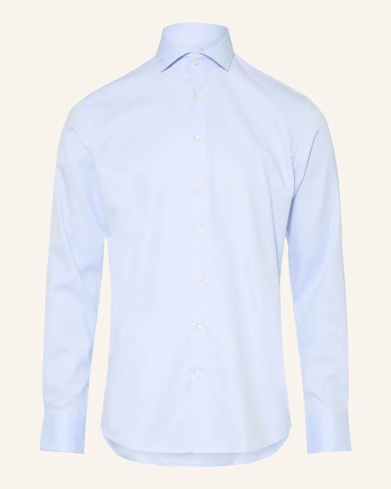 Profuomo Hemd Slim Fit blau Hellblau