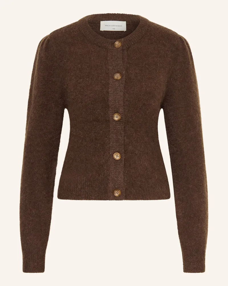 MOSS COPENHAGEN Strickjacke Mschmiabelle Hope braun Dunkelbraun