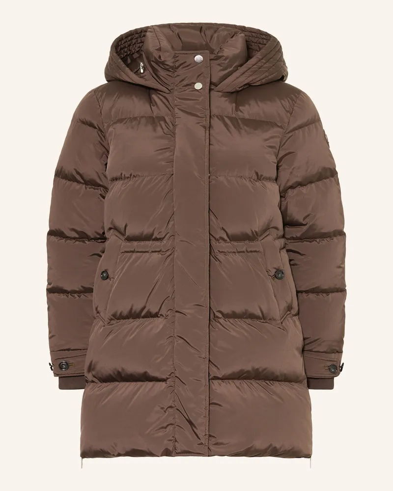 Woolrich Daunenjacke ALSEA Dunkelbraun