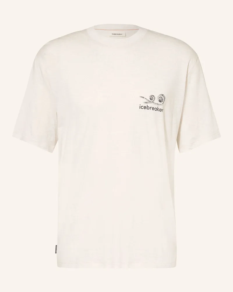 Icebreaker Funktionsshirt 150 Tech Lite Aus Merinowolle weiss Weiss