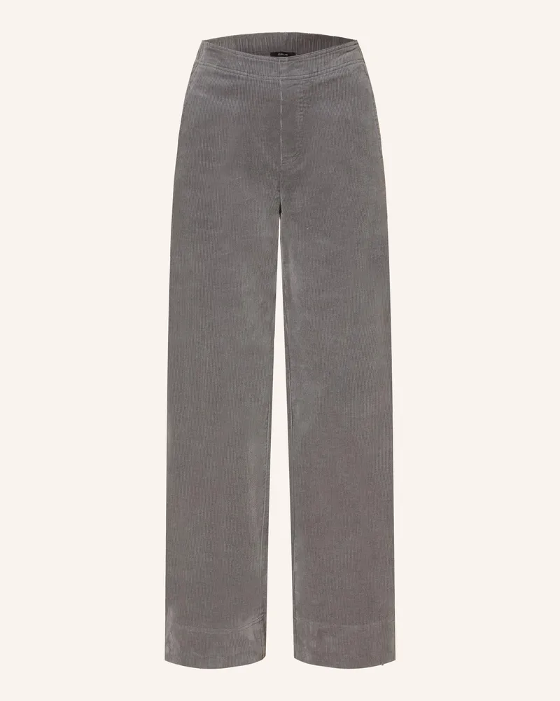 OPUS Cordhose Mileni grau Dunkelgrau