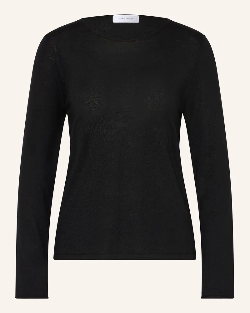 Darling Harbour Pullover schwarz Schwarz