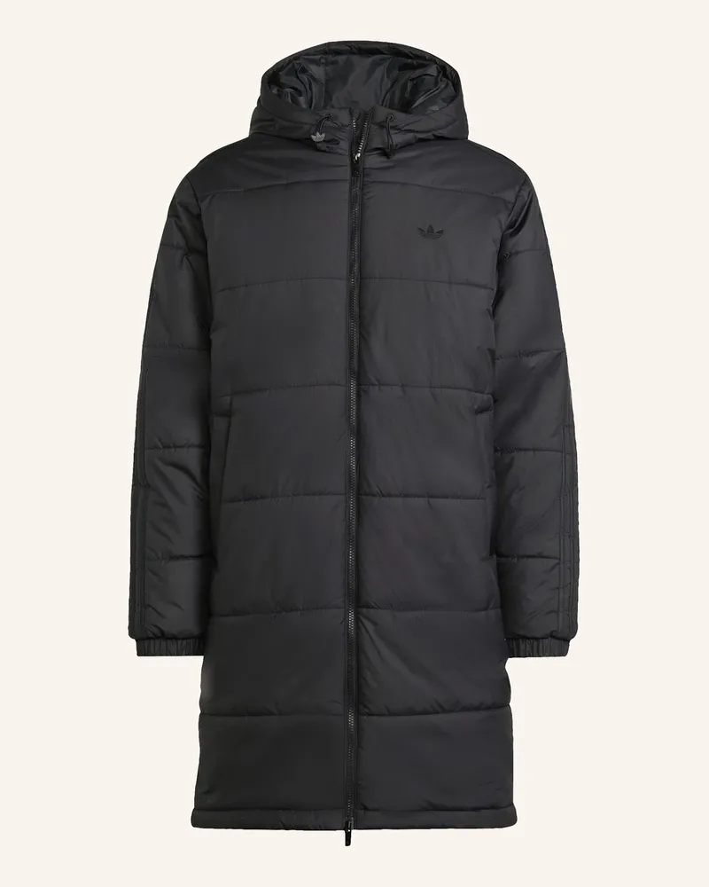 adidas ADICOLOR LONG JACKE Schwarz
