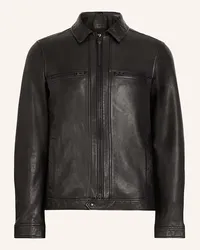 AllSaints Lederjacke LUCK Schwarz