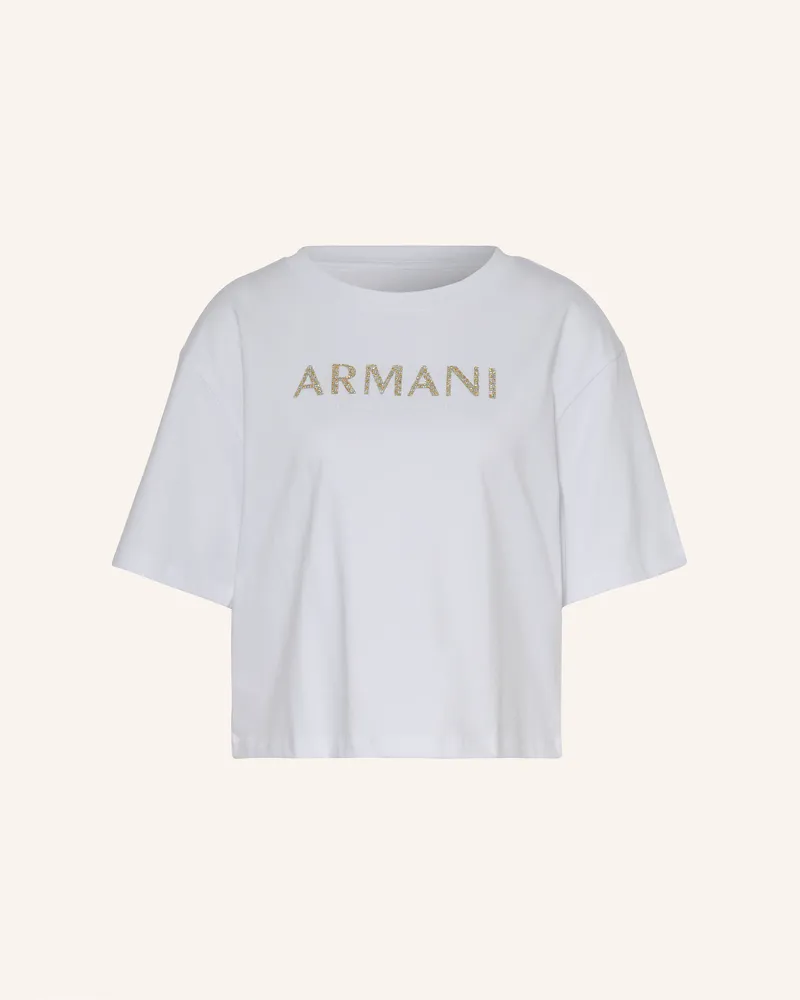 Armani Exchange T-Shirt JERS Weiss
