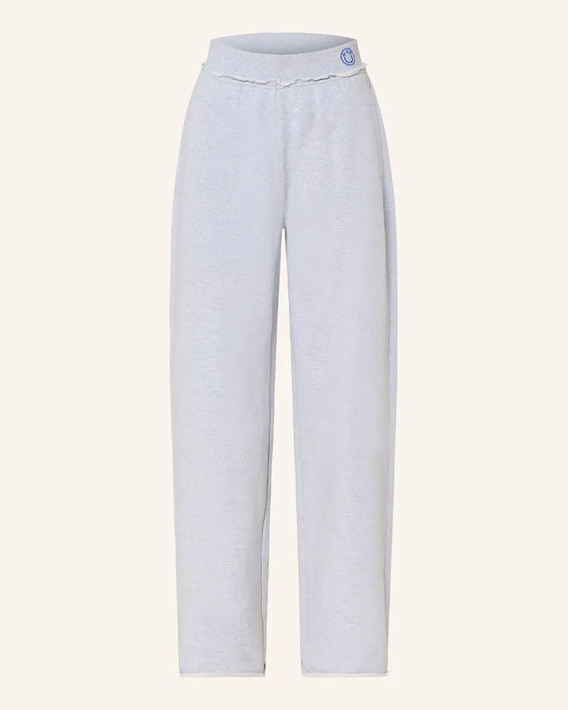 HUGO BOSS Sweatpants Nuwaist grau Hellgrau