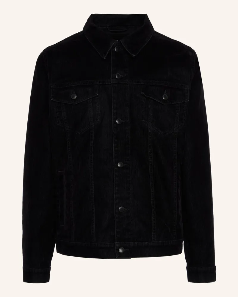 7 for all mankind Perfect Jacket Jeansjacke schwarz Schwarz