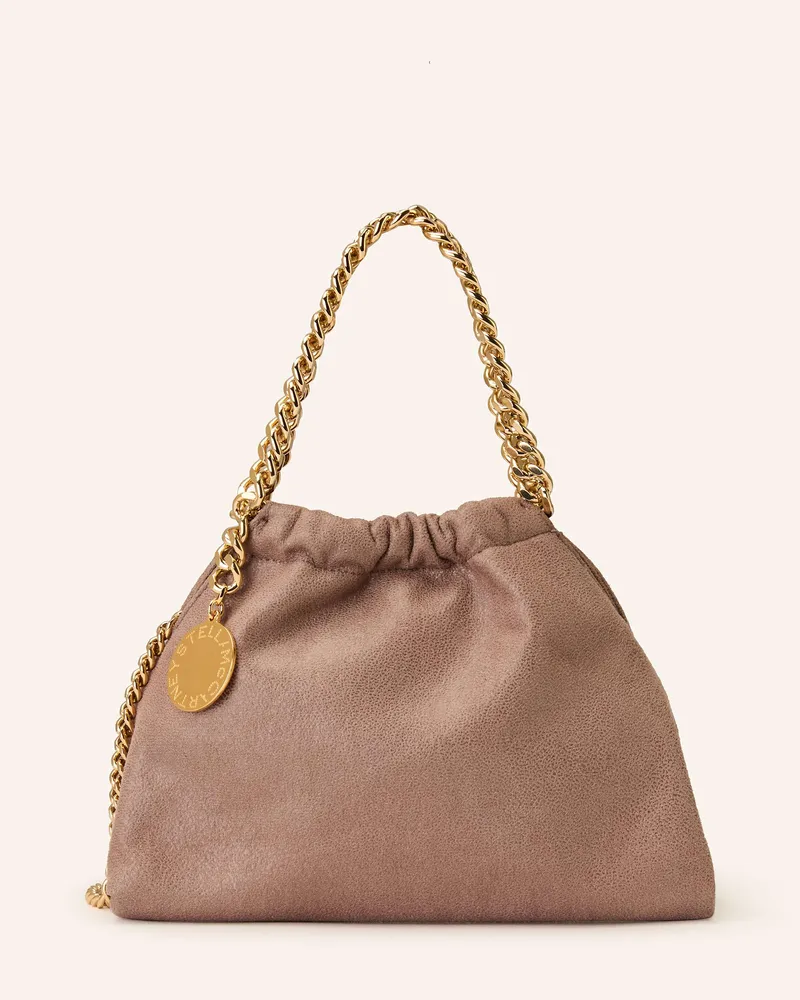 Stella McCartney Umhängetasche Falabella Mini beige Taupe