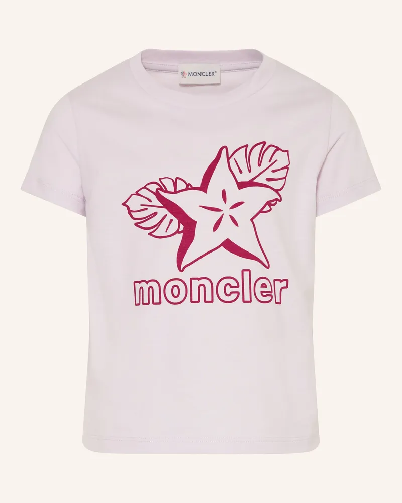 Moncler T-Shirt rot Helllila
