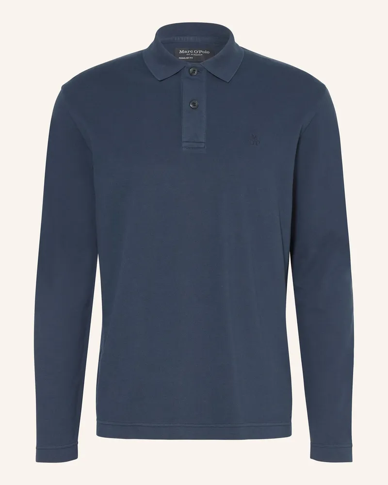 Marc O'Polo Piqué-Poloshirt blau Dunkelblau