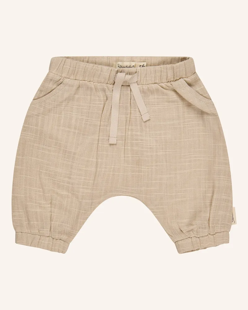 Sterntaler Hose Leinenoptik Beige