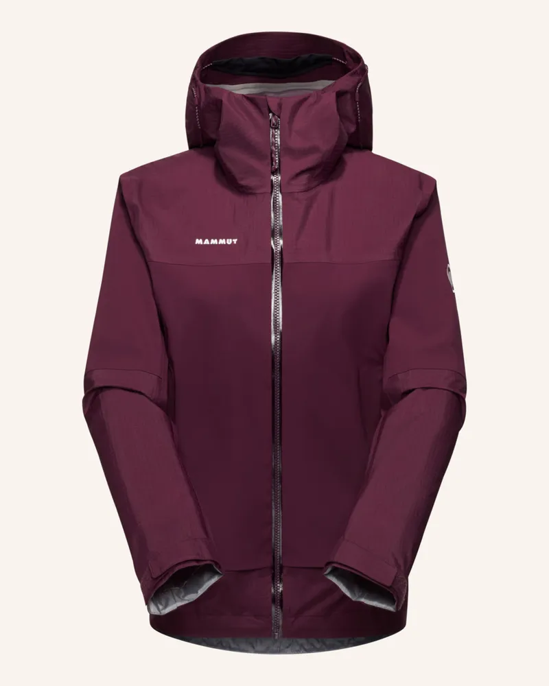 Mammut Hardshelljacke DUCAN GUIDE HS mit Kapuze Rot