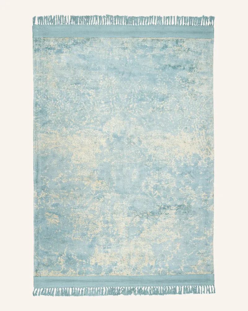 Kayoom Kurzflor Teppich DOLCE Blau