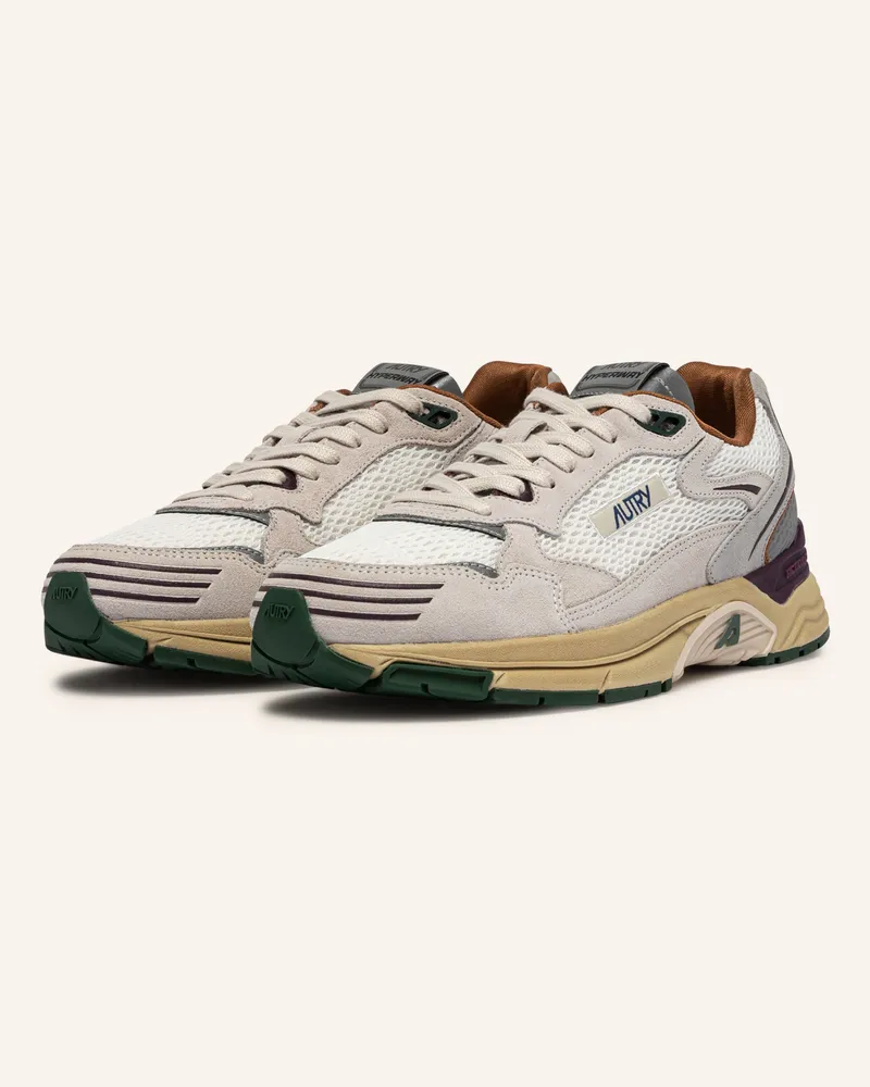 AUTRY Sneaker Hyperway Low Ci beige Weiss