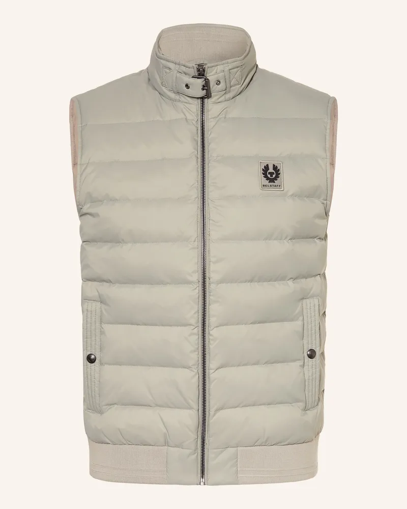 Belstaff Daunenweste Circuit gruen Hellgrün