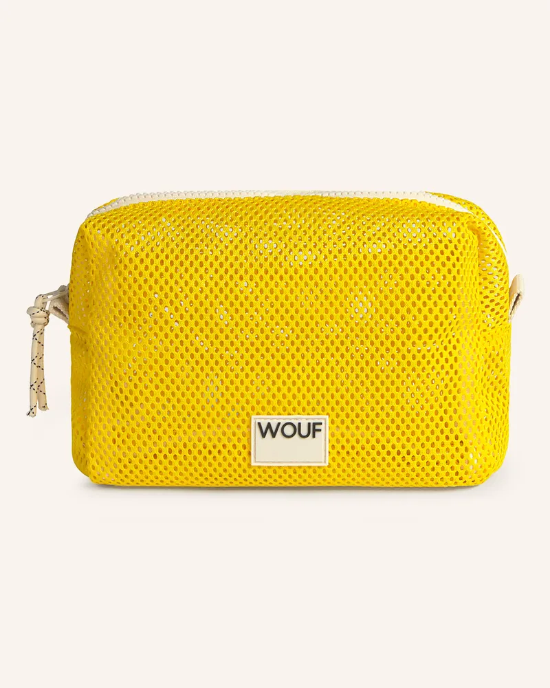 WOUF Kosmetiktasche Ray gelb Gelb